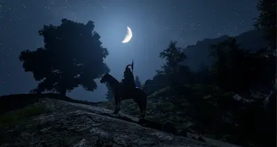 Nocny jeździec Pax Dei