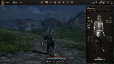 Nowy wygląd ekwipunku w Pax Dei