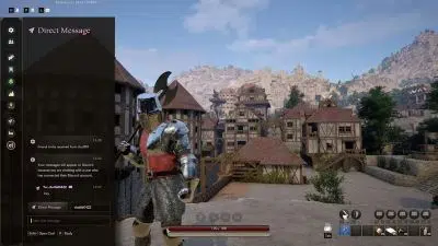 Discord w grze Pax Dei