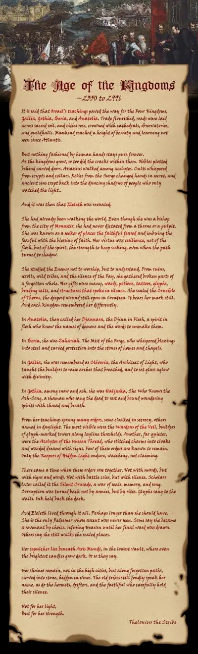 Pax Dei: Ostatnie słowa skryby Theloniusa - Część IV