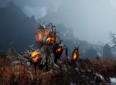 Zasób w strefie pvp w Pax Dei