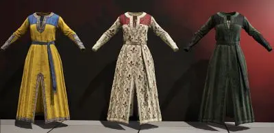 Kobiece tuniki w Pax Dei