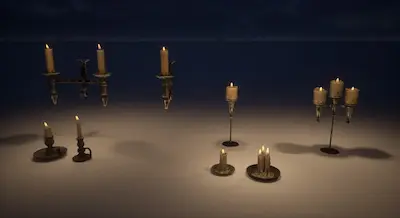 Świeczniki w Pax Dei