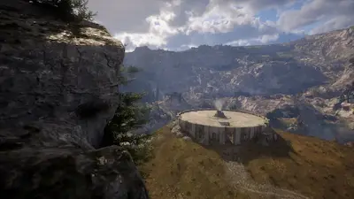 Sanktuarium w Pax Dei za dnia